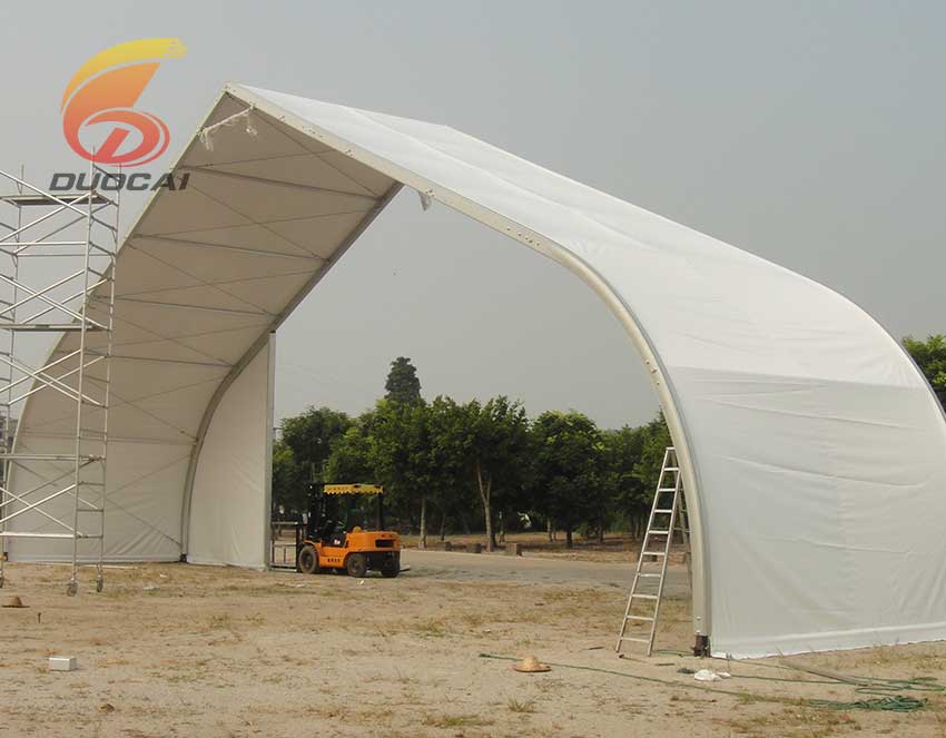 Curved Tent