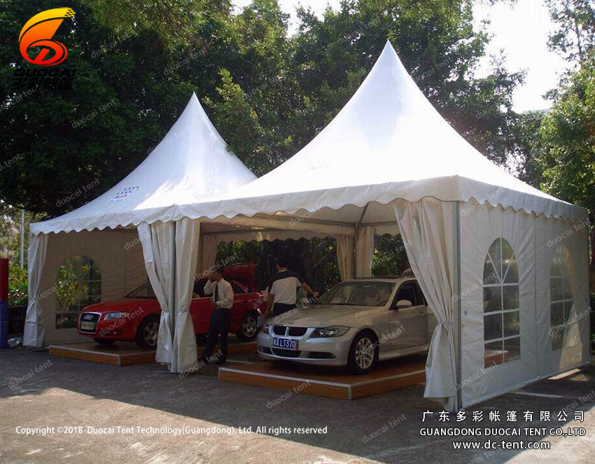 Duocai PVC pagoda canopy tents factory for promotion