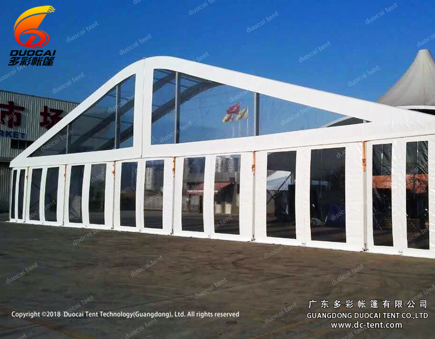 30M clear span arcum transparent tent wholesale