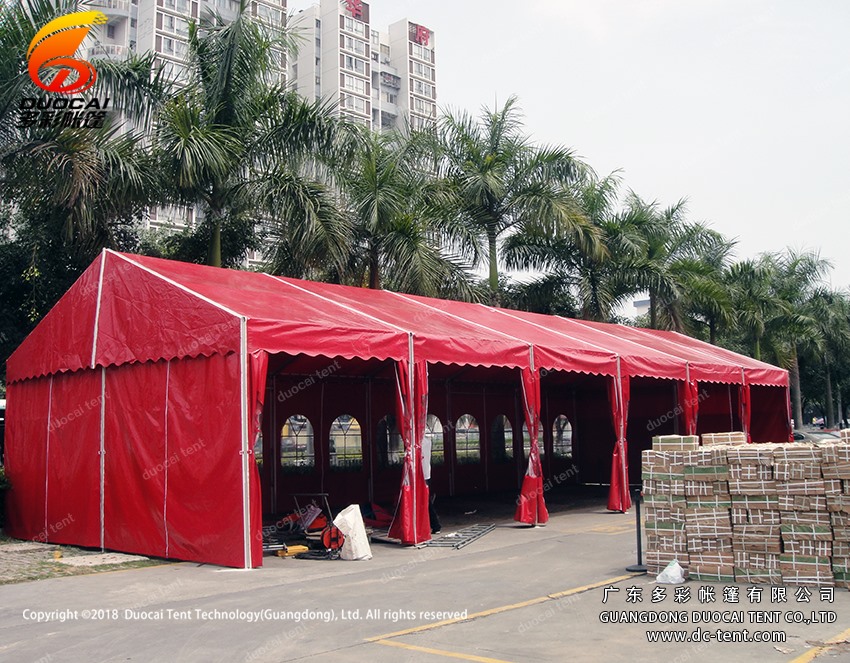 Removable tent with clear windows sidewalls from Chinese supplier