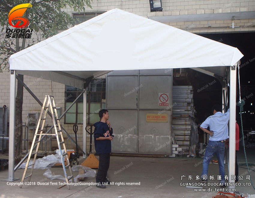 5M clear span Small tent for temporary sales