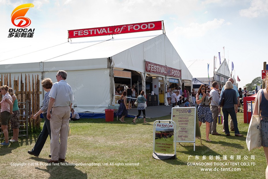 European food festival of PVC outdoor tent