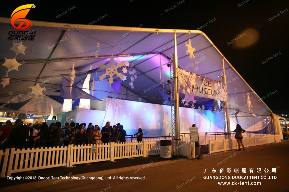 ice museum tent