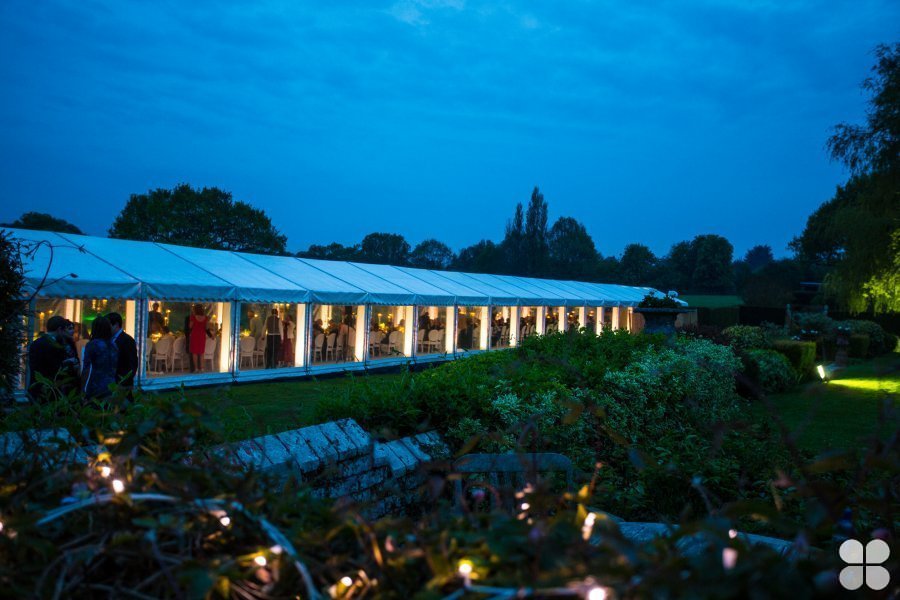 30m length reception tent for company’s banquet