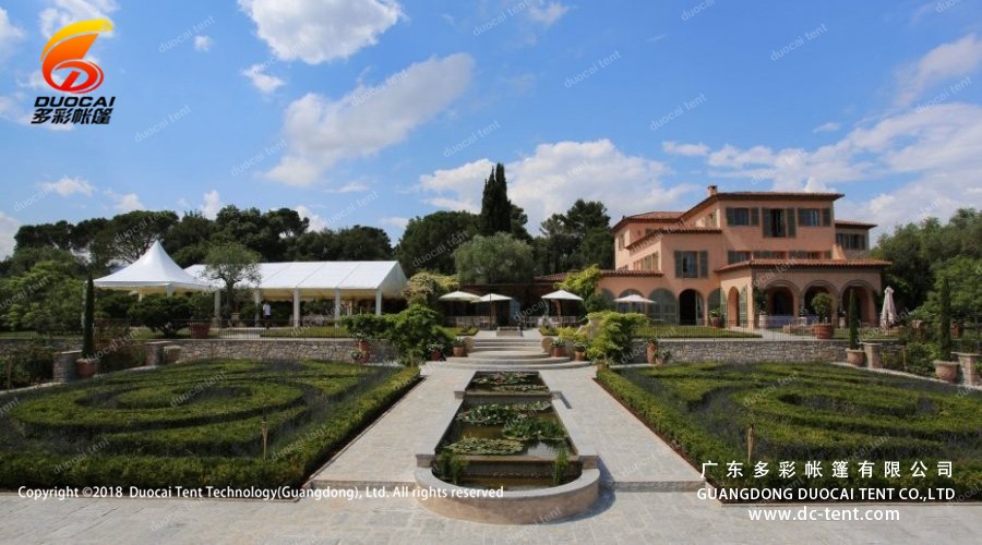 Villa park tent