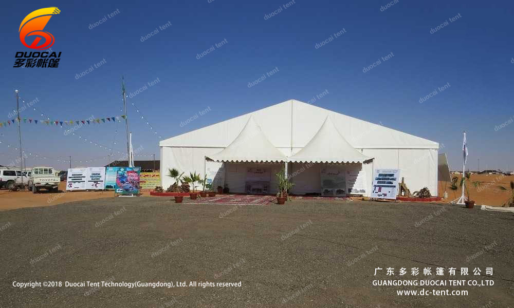 Wind Resistant Reception Tent