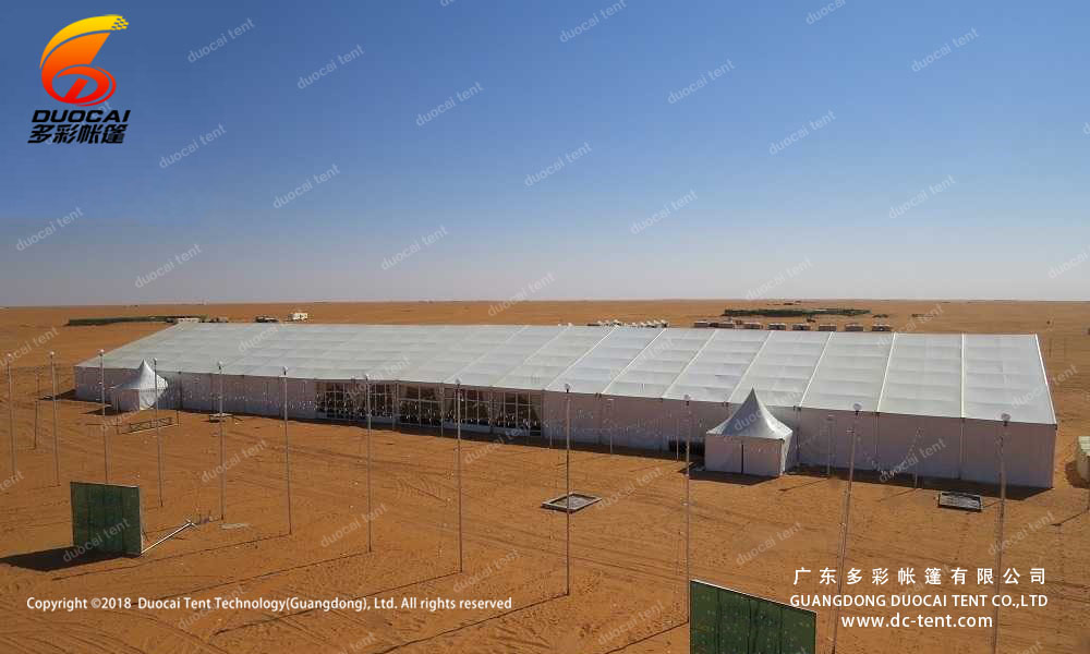 flexible large tent structure