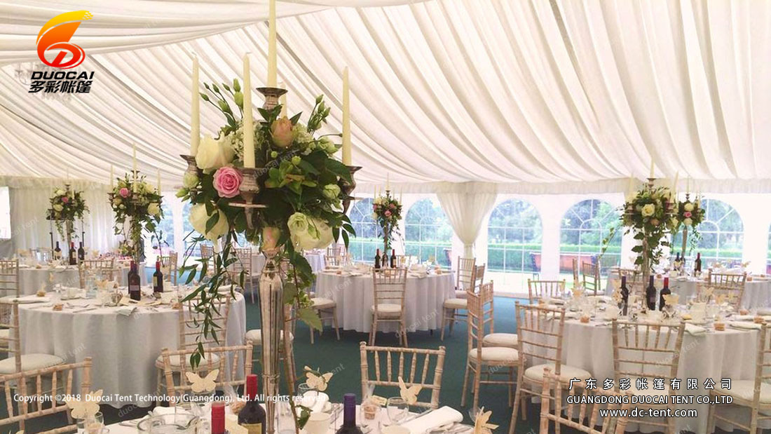 Outdoor marquee for reception hall and event venue Outdoor marquee for reception hall and event venue