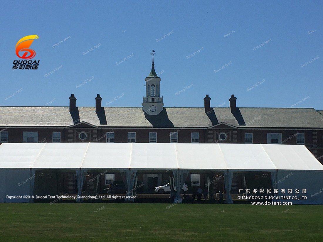 Luxury reception marquee tent solution