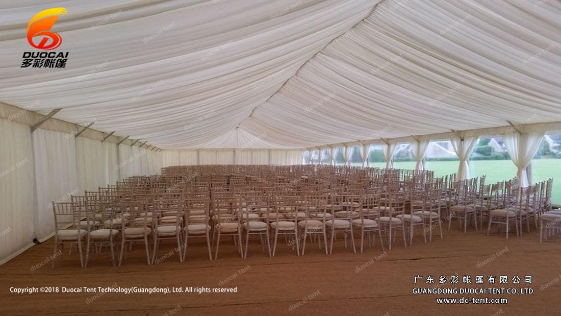 Large group meeting tent