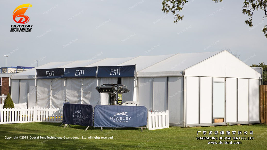 Reception hall tent 6m x 15m for exit