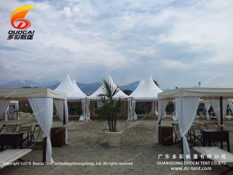 Pagoda tent with high peak and Gazebo tent for sale