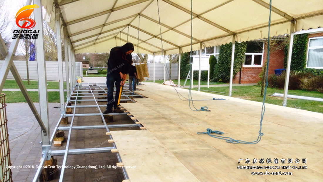 White PVC Event Marquee Tent