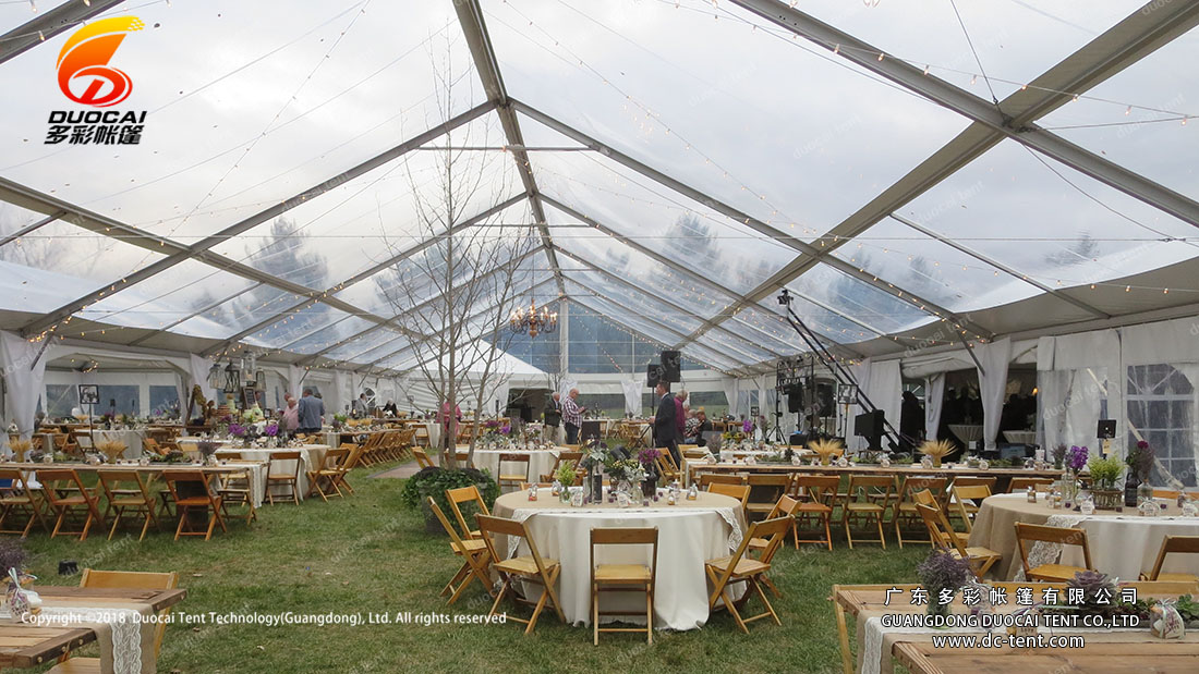 Marquee for concert venue and music festival