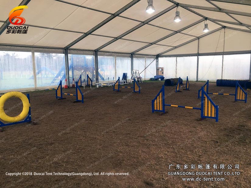 Industry tent of 15m x 23m equipment