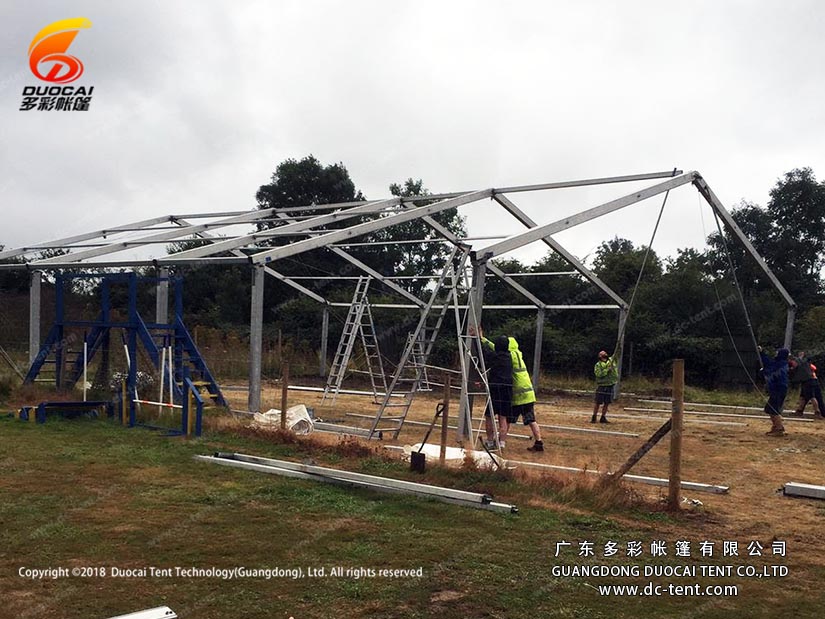 big structure frame tent