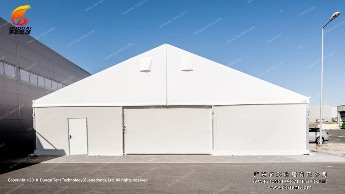 factory tent