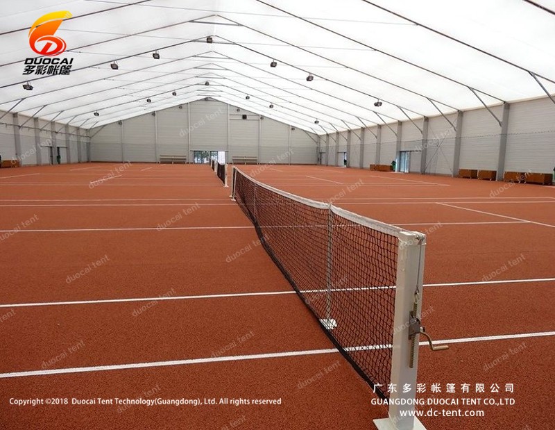 Modular sport field tent for tennis game