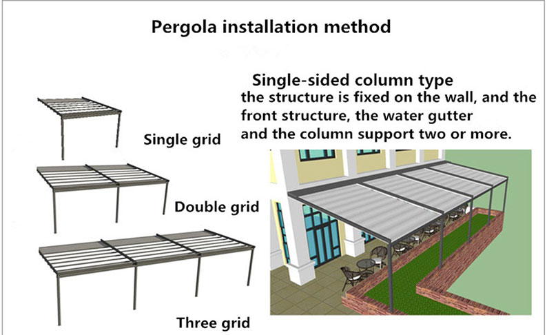 Aluminium Pergola