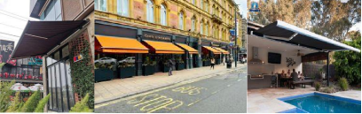 Smart control and convenience for the Full Cassette  Awning-H