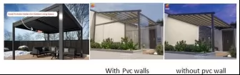 PVC Pergola Bringing You Unprecedented Outdoor Comfort