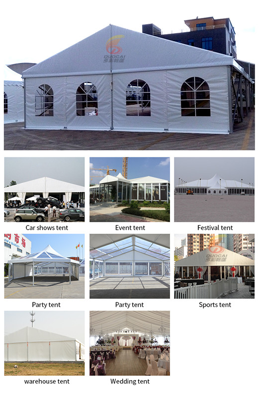 Mixed wedding tent: unique design meets the needs of various activities