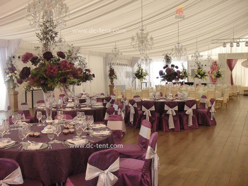 Mixed wedding party event tents: adding a different charm to celebrations
