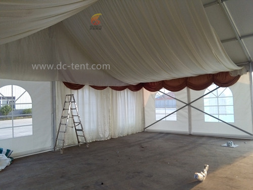Size selection and space utilization of Marquee tents