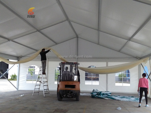 Design highlights of banquet tents with different shapes