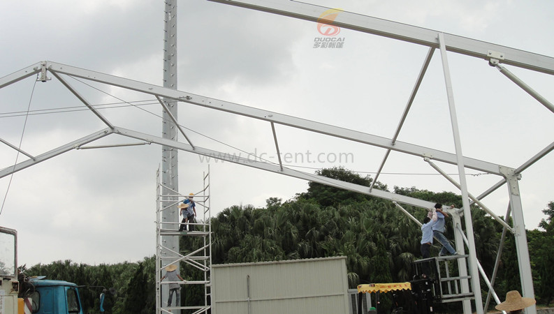 Transparent Party Tent Installation Guide