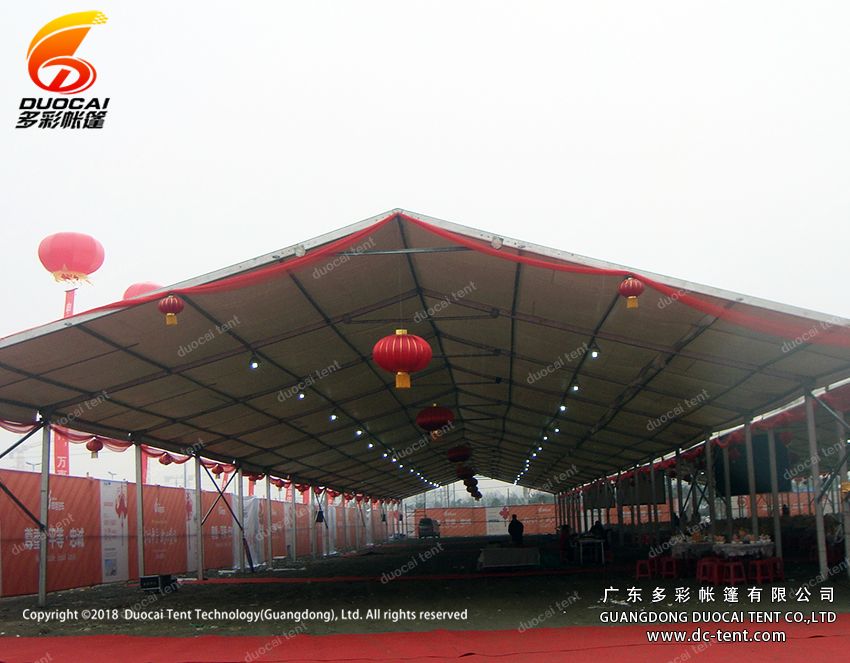 15x100M white PVC event tent for celebration