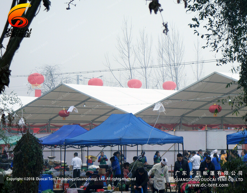 15x100M white PVC event tent for celebration