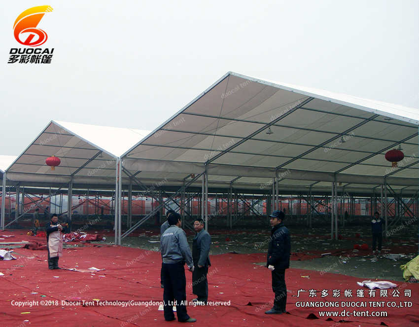 15x100M white PVC event tent for celebration