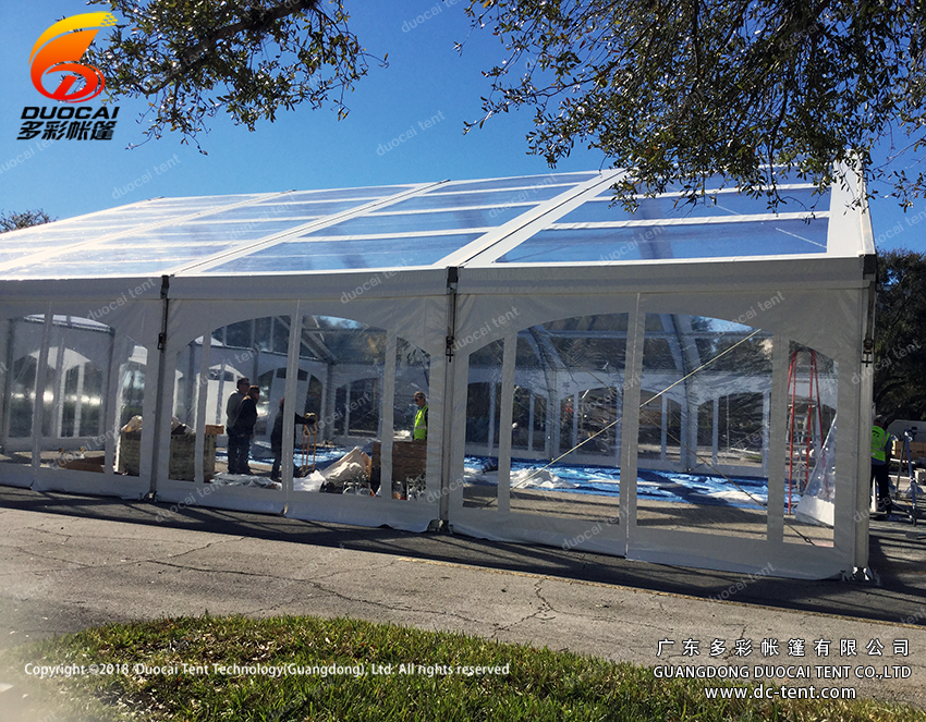 Transparent tent for big dinning party from Chinese tent supplier