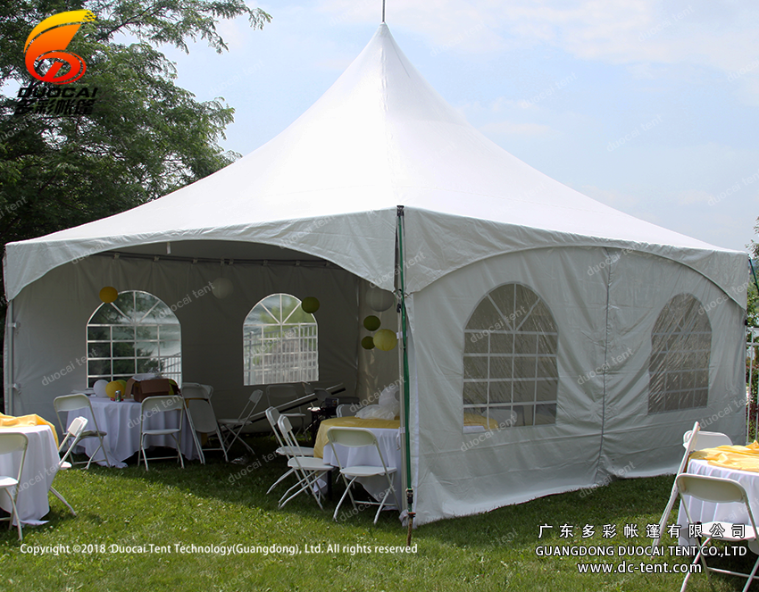 American pole tent with sidewalls for sale