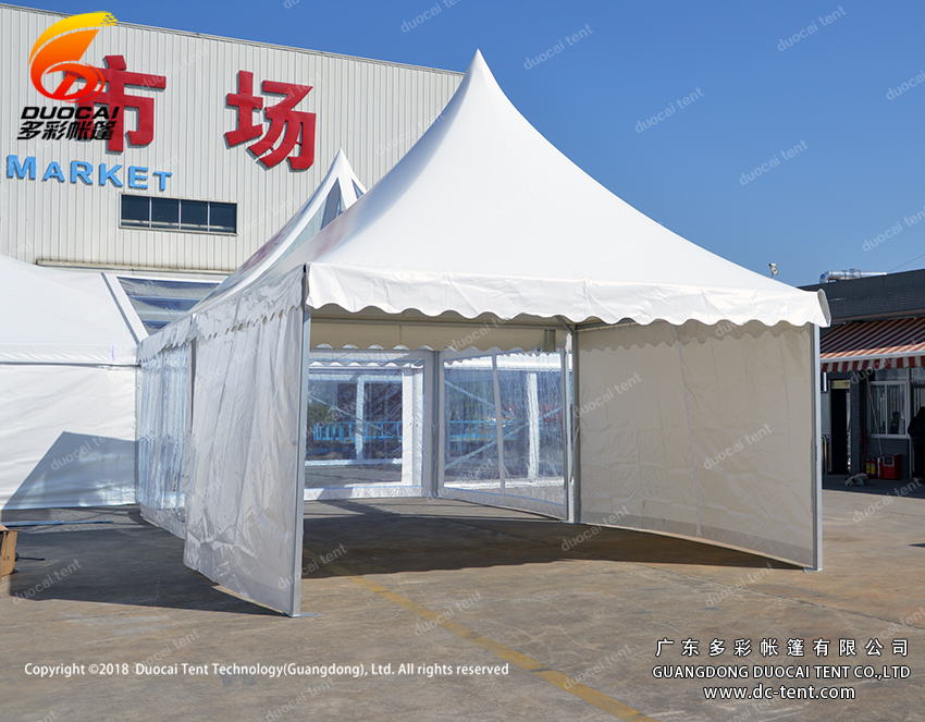 Waterproof pagoda tent solution for wholesale