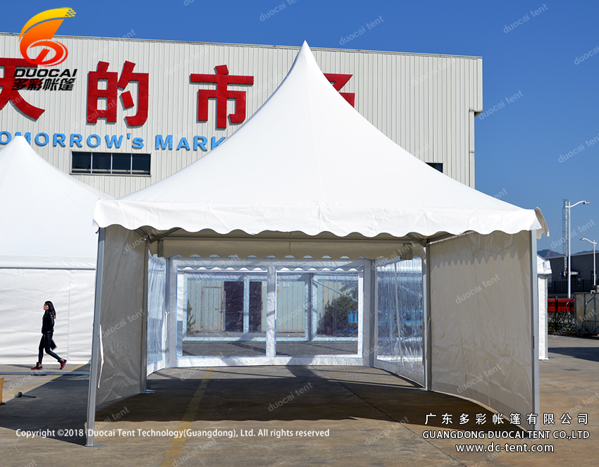 Waterproof pagoda tent solution for wholesale