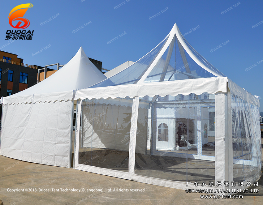 Waterproof pagoda tent solution for wholesale