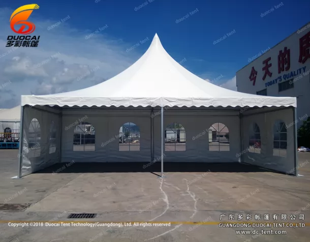 Aluminium pagoda big tent with PVC waterroof from china manufacturer