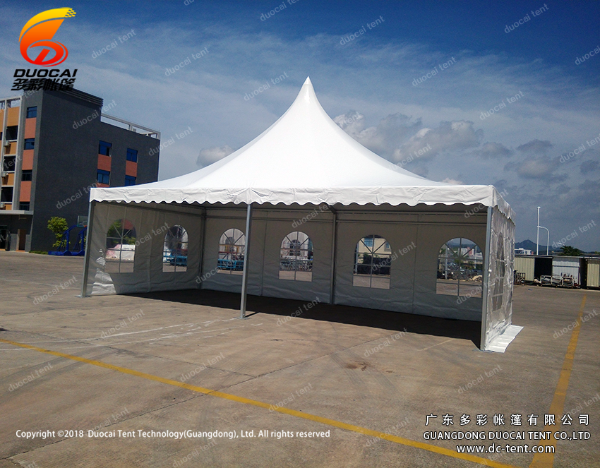 Aluminium pagoda big tent with PVC waterroof from china manufacturer