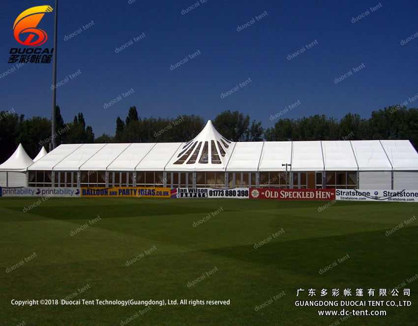 Mixed marquee tent with side walls PVC from chinese supplier