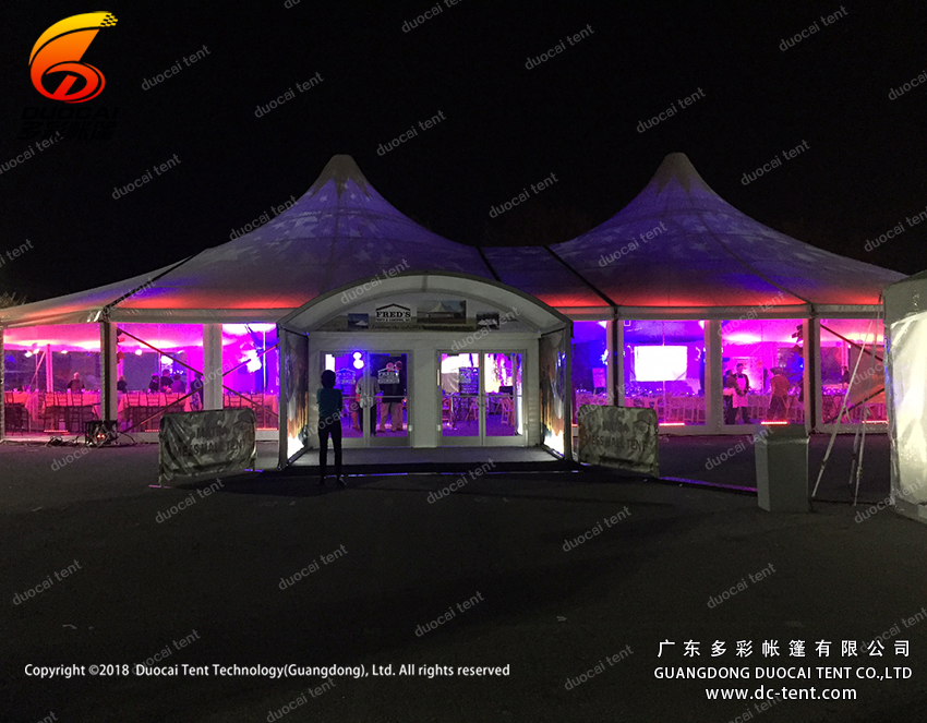 100 people mixed party tent wholesale