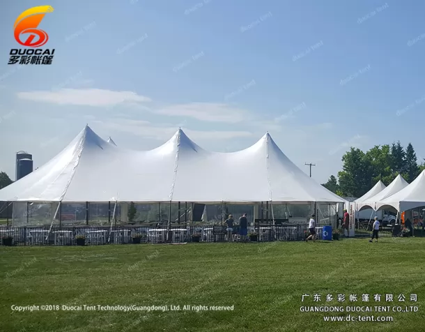200 people sunprotect aluminium event tent supplier