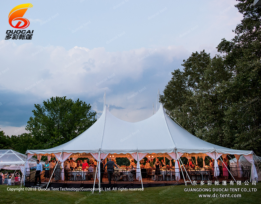 1000 people Clear span white pvc big tent onsale