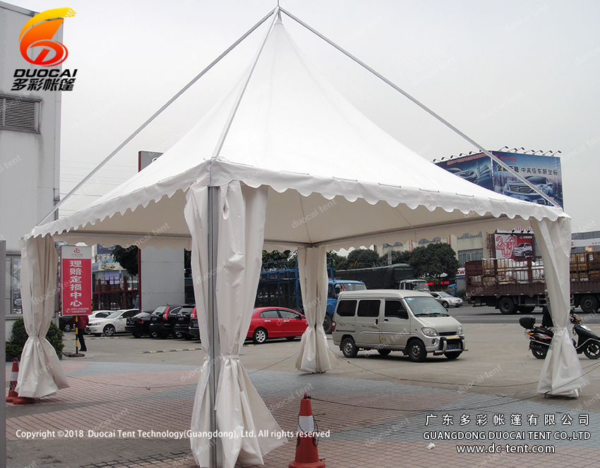 5x5M Gazebo tent with clear windows for sale