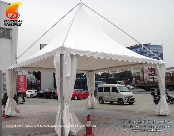 5x5M Gazebo tent with clear windows for sale