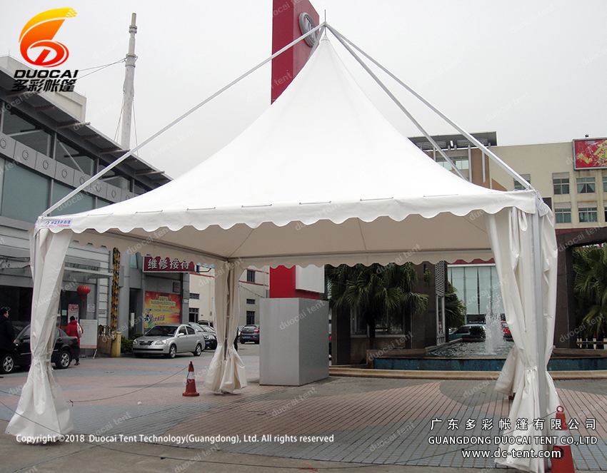 5x5M Gazebo tent with clear windows for sale
