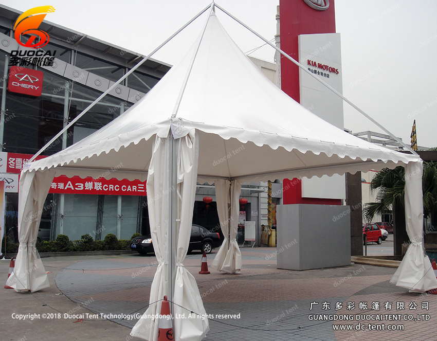 5x5M Gazebo tent with clear windows for sale