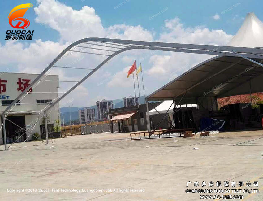 30M clear span arcum transparent tent wholesale