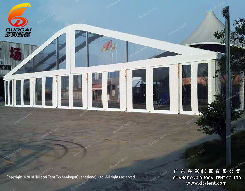 30M clear span arcum transparent tent wholesale